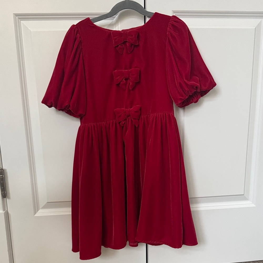 Janie and Jack Elegant Red Kids Dress